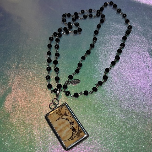 Victorian Moon / Ouiji Board Necklace - Picture 5 of 10